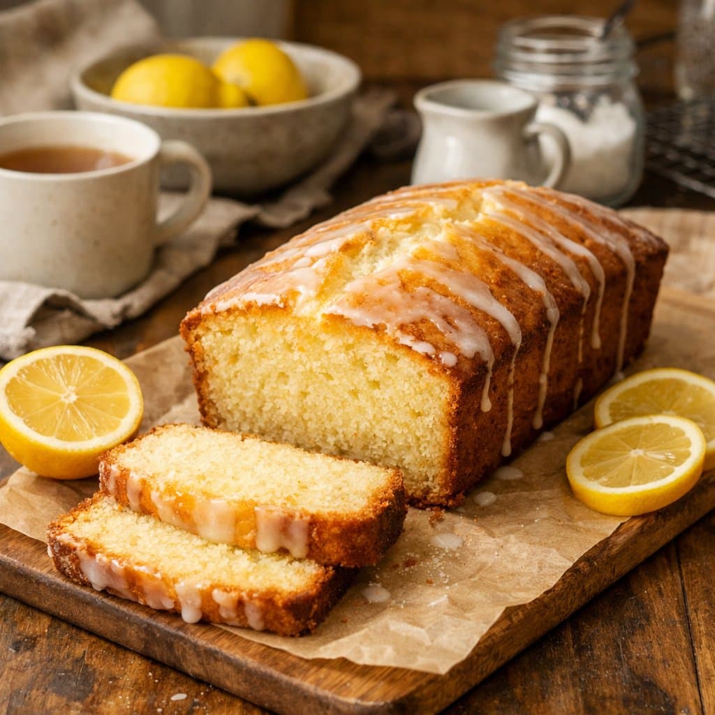 Classic Lemon Drizzle Loaf