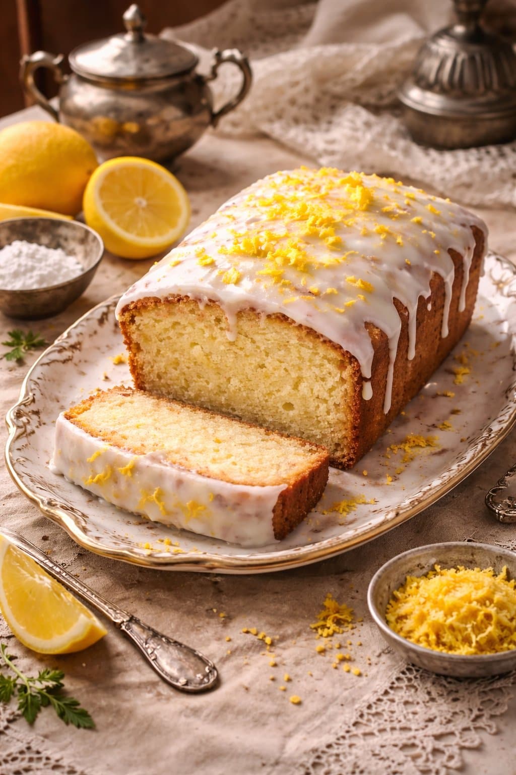 The History of Lemon Drizzle Cake