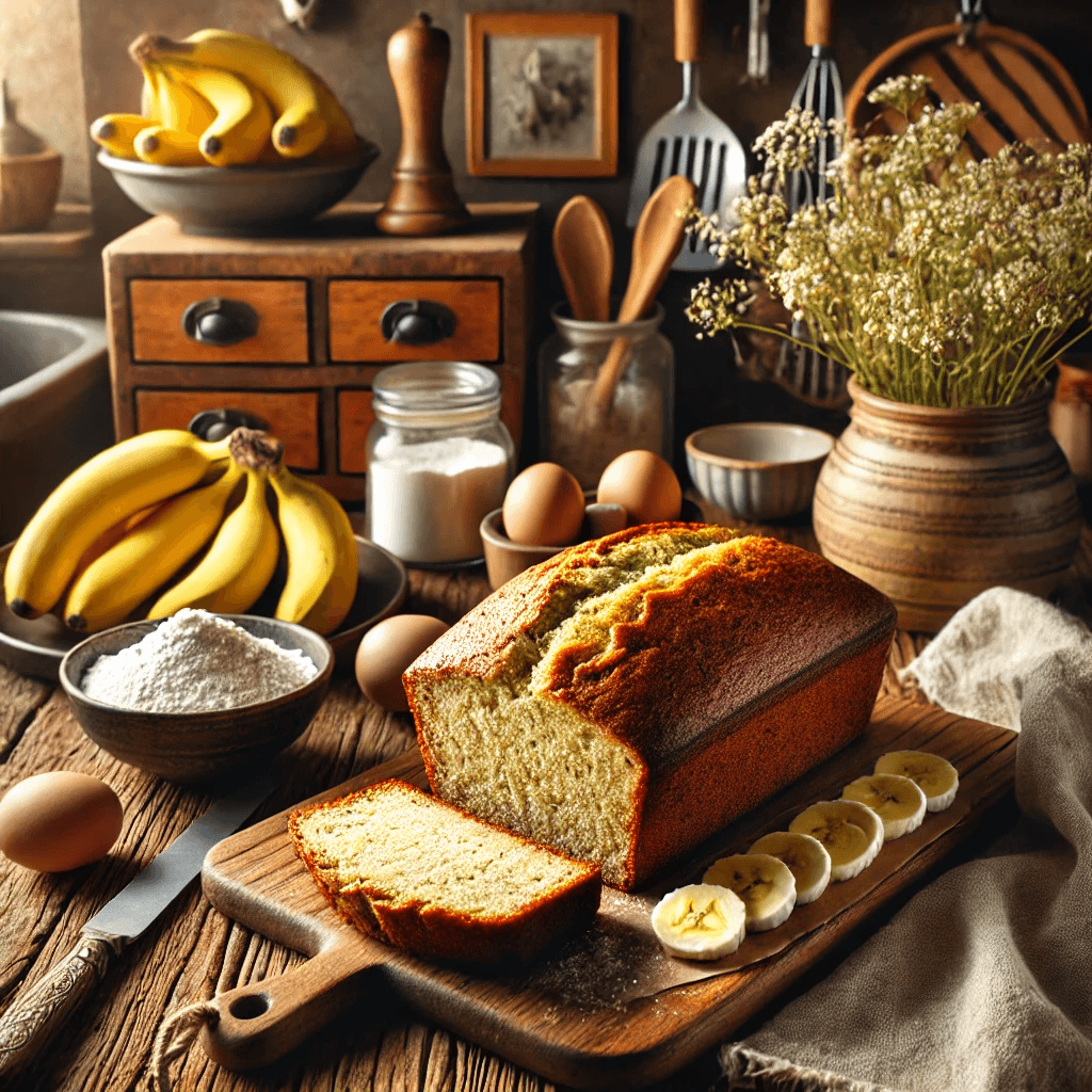 Gluten Free Recipe: Coconut Flour Banana Bread