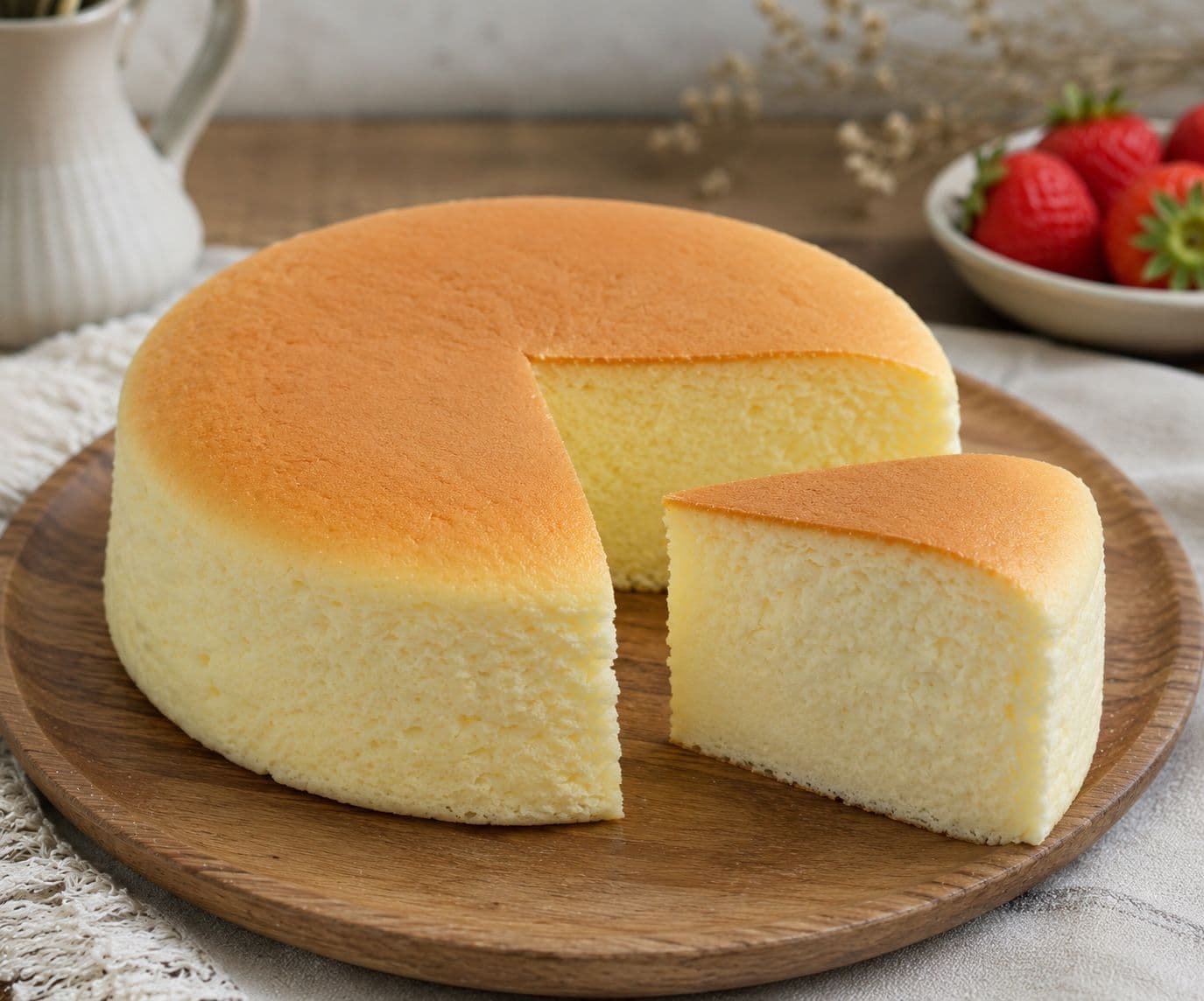 Japanese Soufflé Cheesecake Recipe