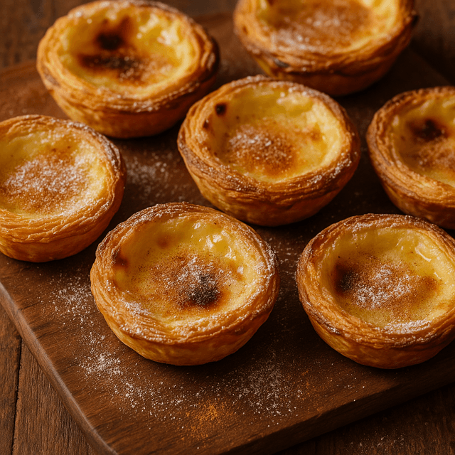 Pastéis de Nata (Portuguese Custard Tarts)