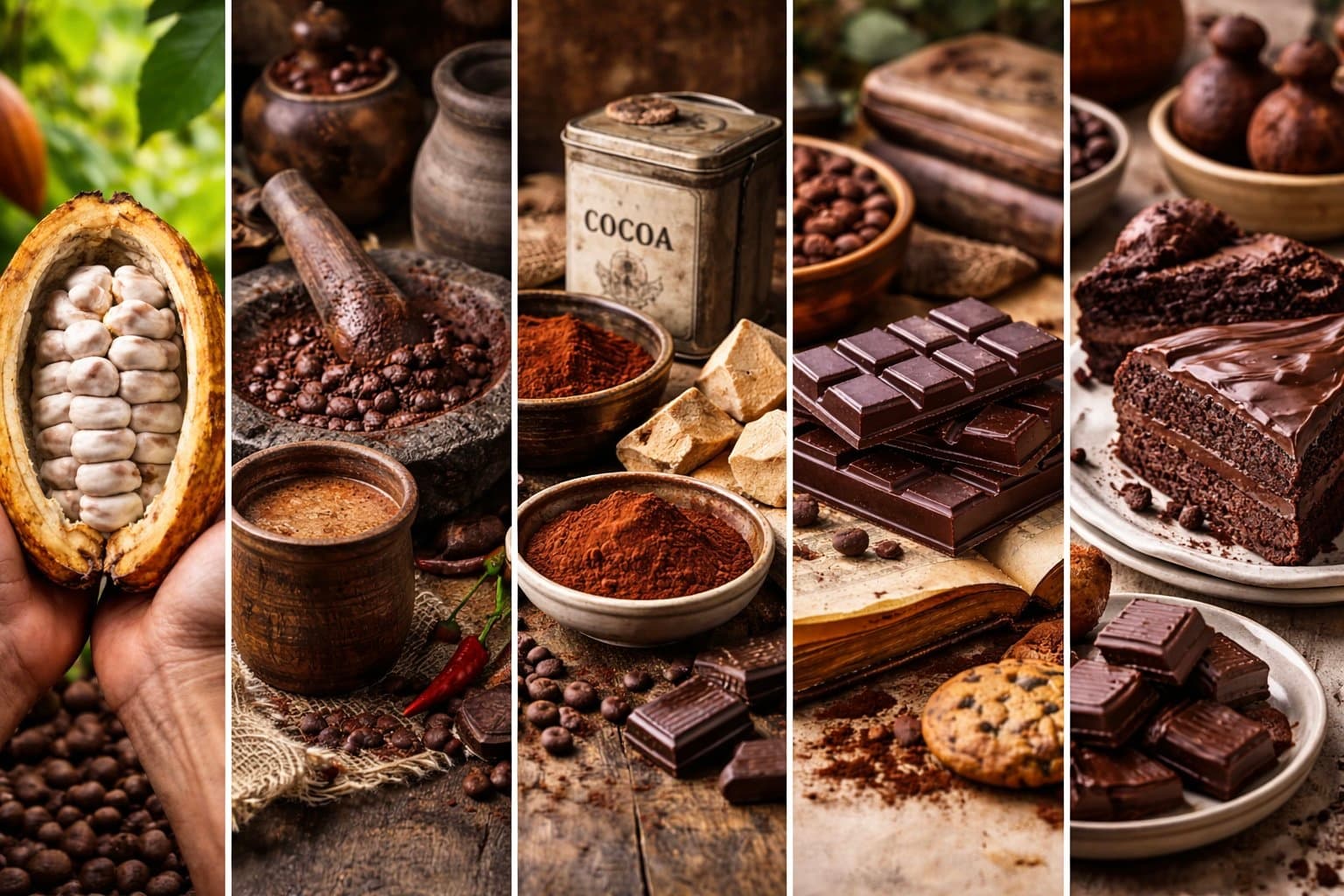 A Brief History of Chocolate in Baking