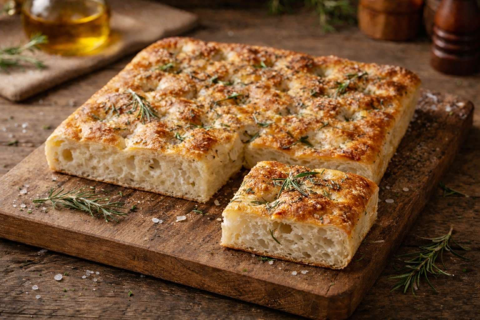 Sourdough Focaccia (Using Your Homemade Starter)