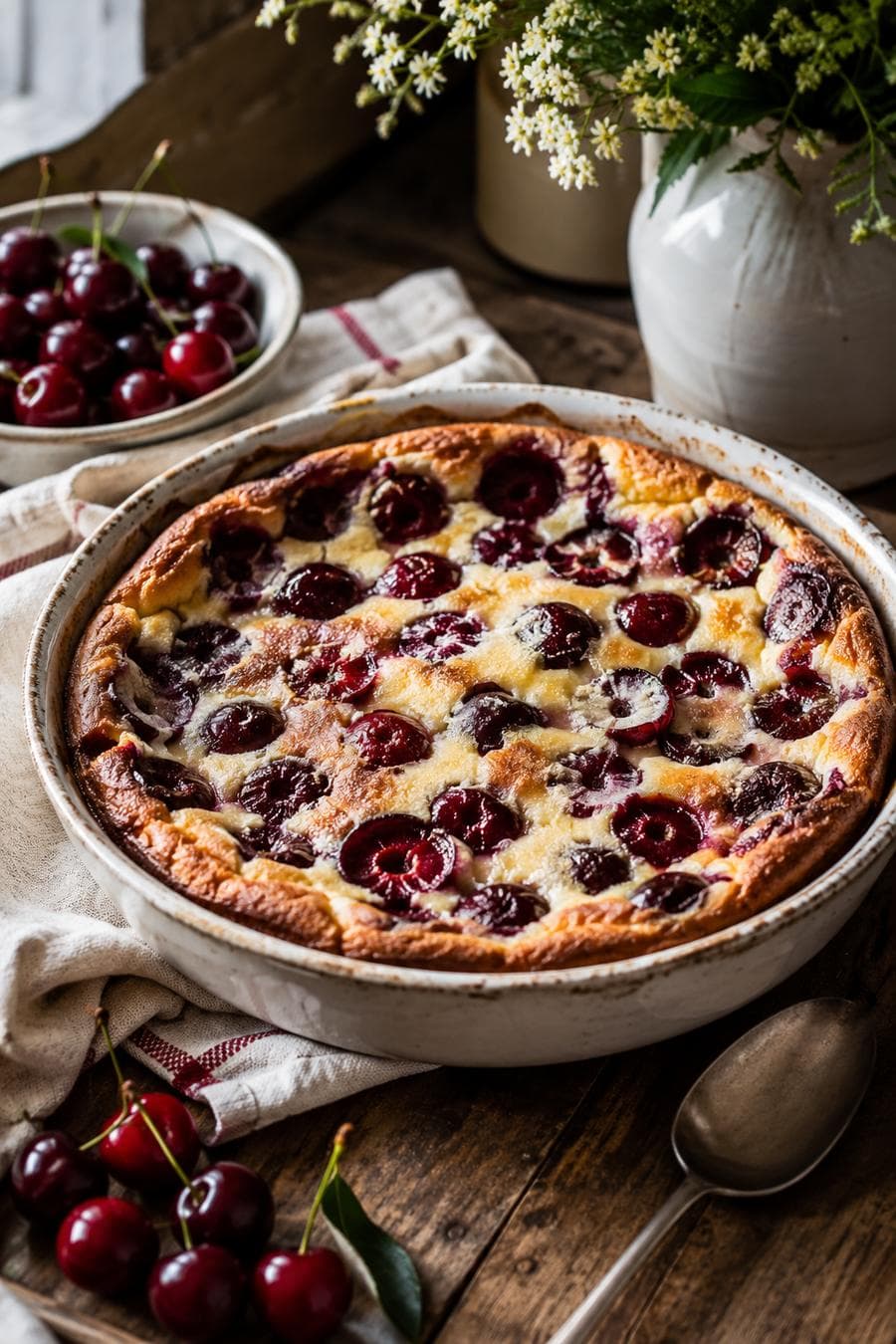 Cherry Clafoutis Recipe