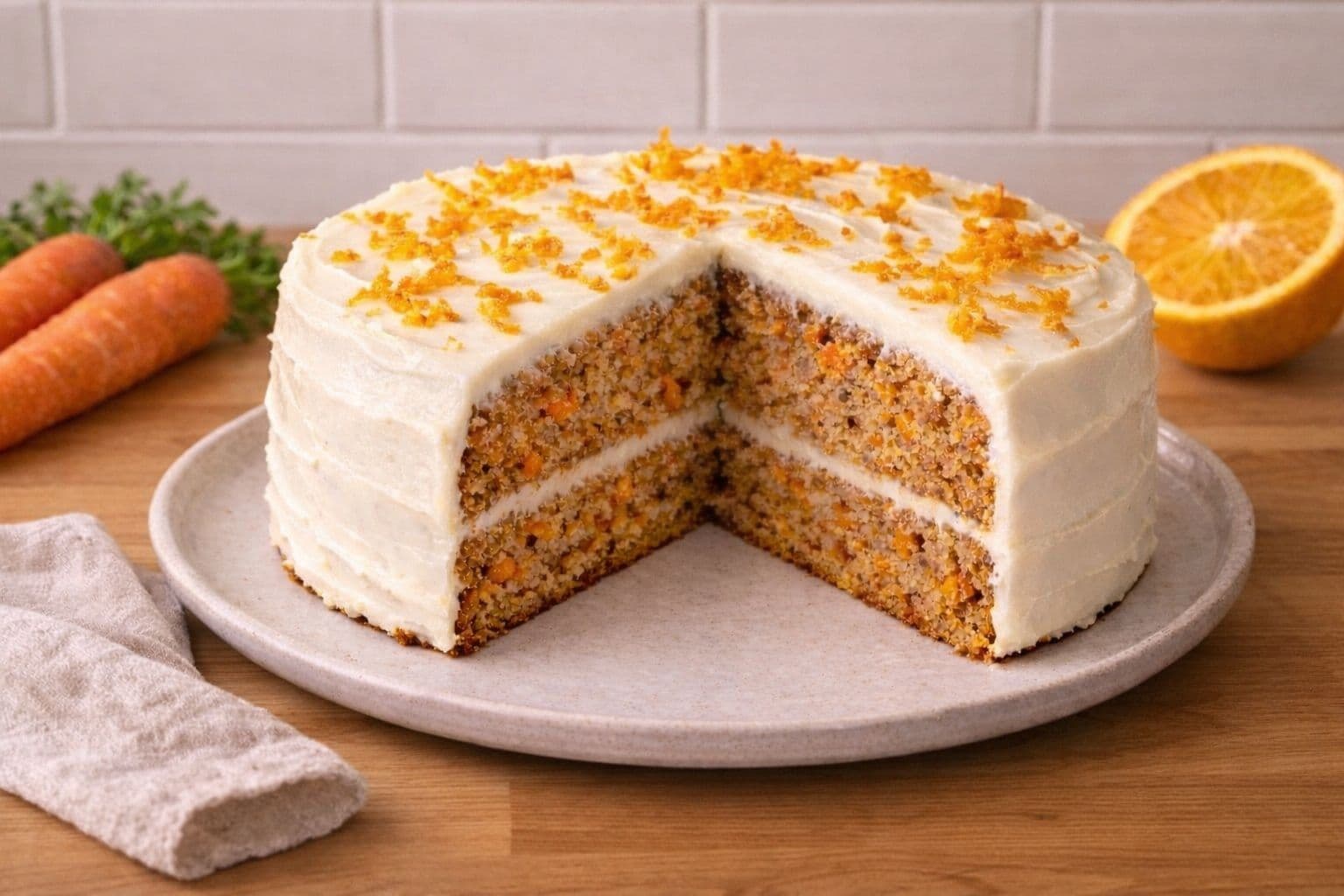 Carrot Cake with Cream Cheese Frosting