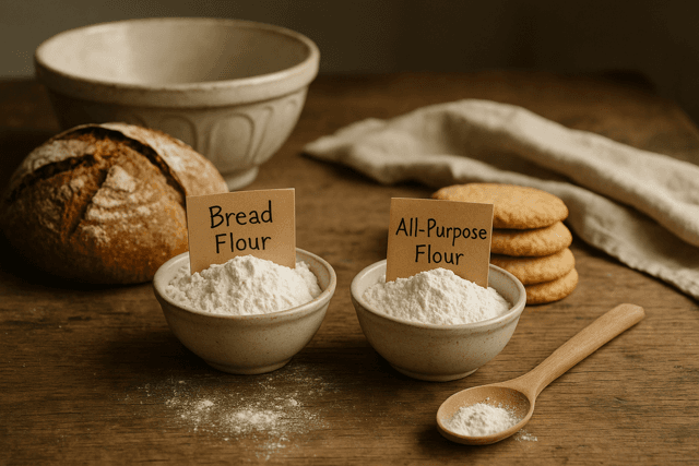 From Stone Mills to Supermarkets: Understanding Bread Flour and All-Purpose Flour