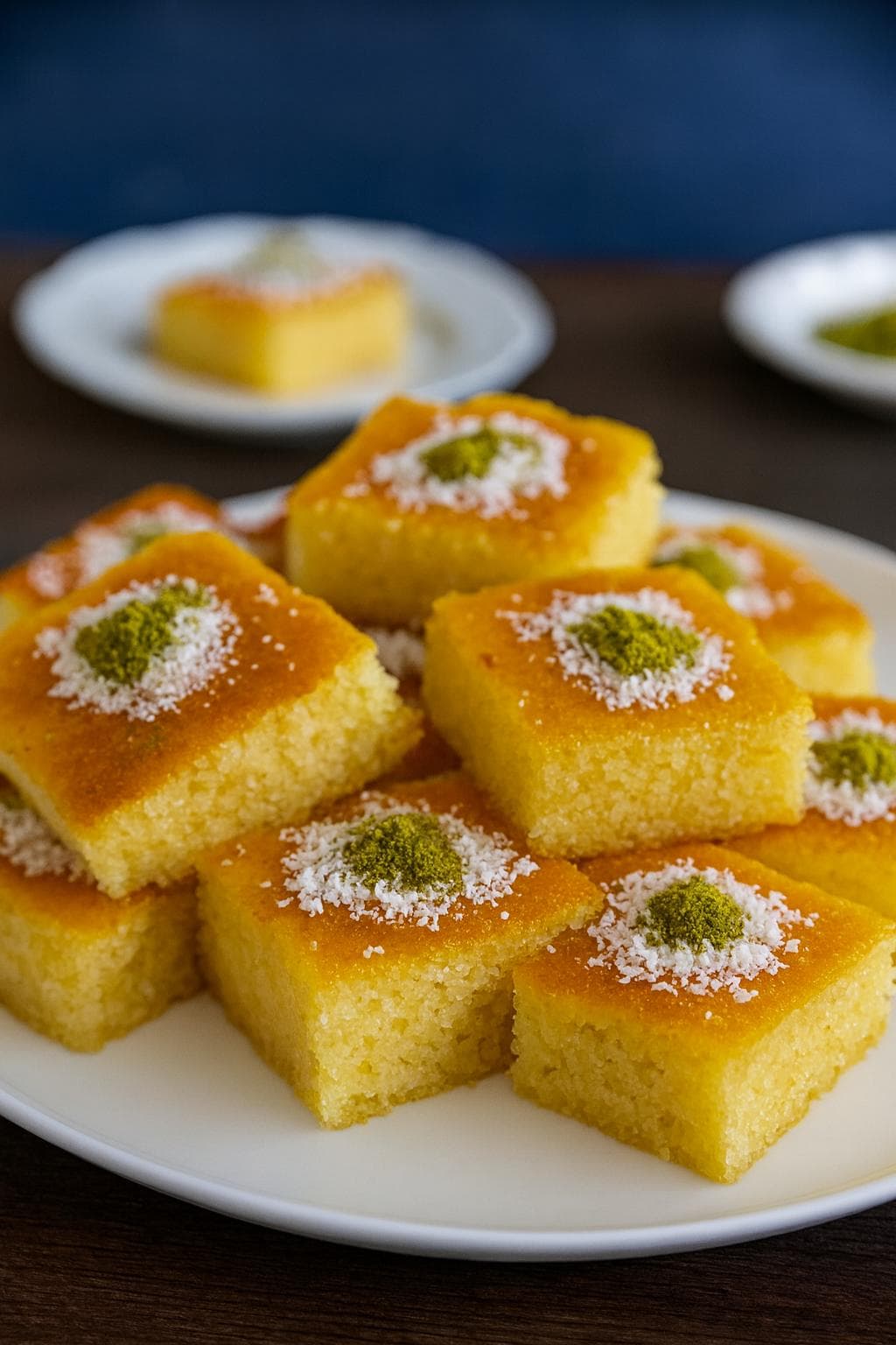 Classic Revani (Semolina Cake with Syrup)