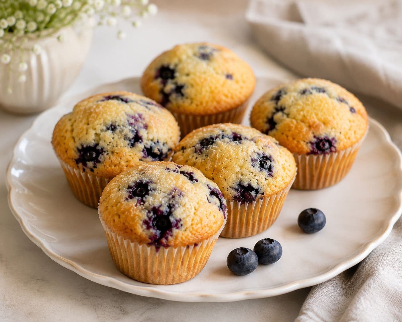 The History and Origins of the Blueberry Muffin