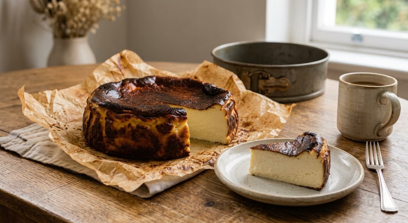 Authentic Basque Cheesecake Recipe