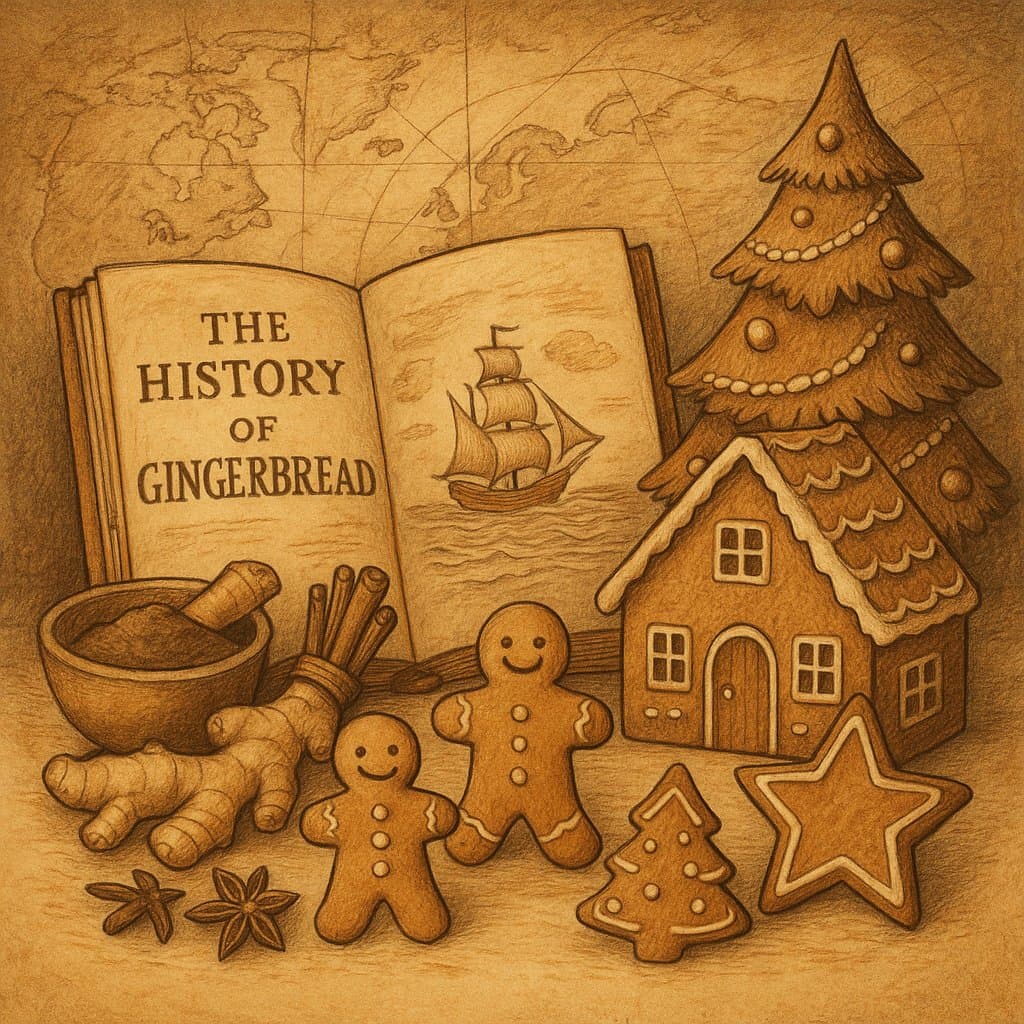 The Story of Gingerbread: From Sacred Spice to Christmas Icon