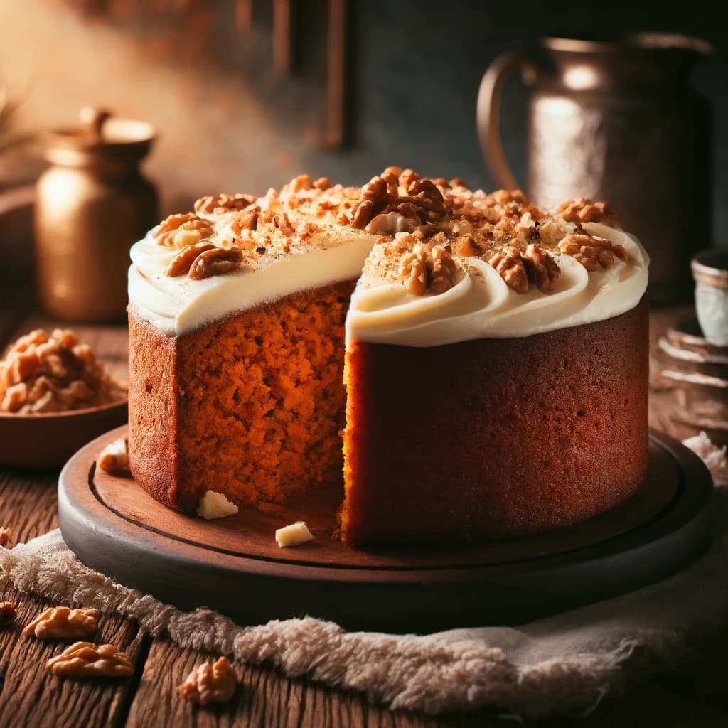 Baking with Sugar Substitute: Monk Fruit Sweetened Carrot Cake