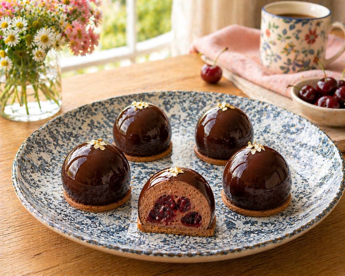 BLACK FOREST MINI ENTREMETS