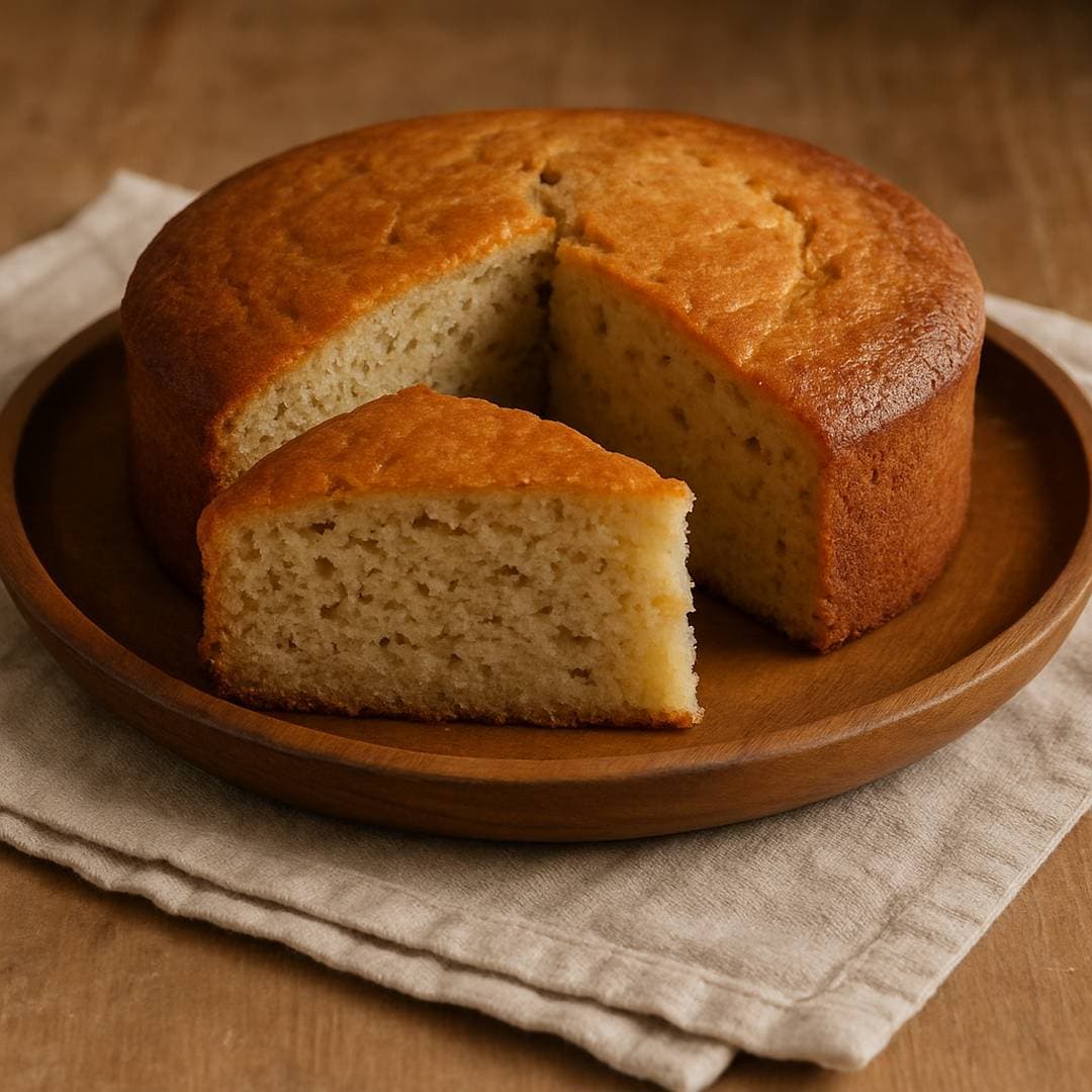 Light & Fluffy Banana Cake Recipe