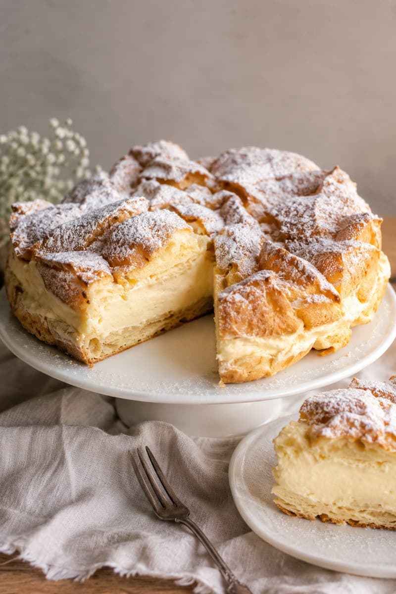 Karpatka Recipe: Polish Carpathian Mountain Cream Cake